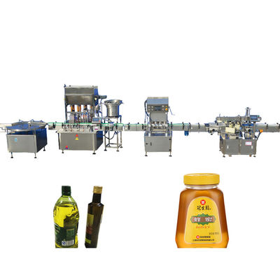 Chiny 10-40 butelek / min Maszyna do napełniania miodu, Napełniarka jadalna z olejem jadalnym dostawca