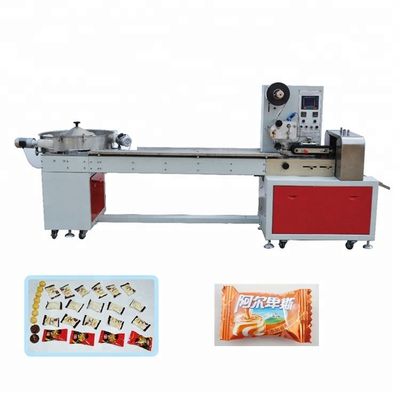 Chiny 304 Maszyna do pakowania cukierków ze stali nierdzewnej z wypełnieniem gazowym / drukarka Data Pillow Seal Type dostawca