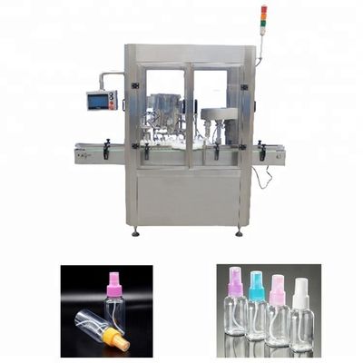 Chiny 220 V 3.8kw Elektryczna maszyna do napełniania perfum z pompą perystaltyczną / pompą tłokową ze stali nierdzewnej dostawca