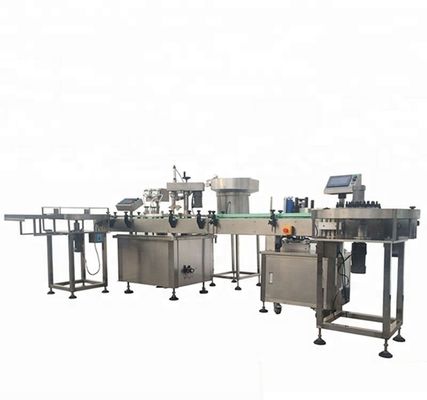 Chiny Automatyczna maszyna do napełniania i zamykania butelek o dużej pojemności z 4 dyszami do napełniania dostawca