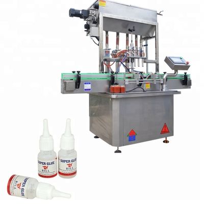 Chiny Automat do napełniania butelek z klejem, 10-35 butelek / min Maszyna do napełniania butelek wody dostawca